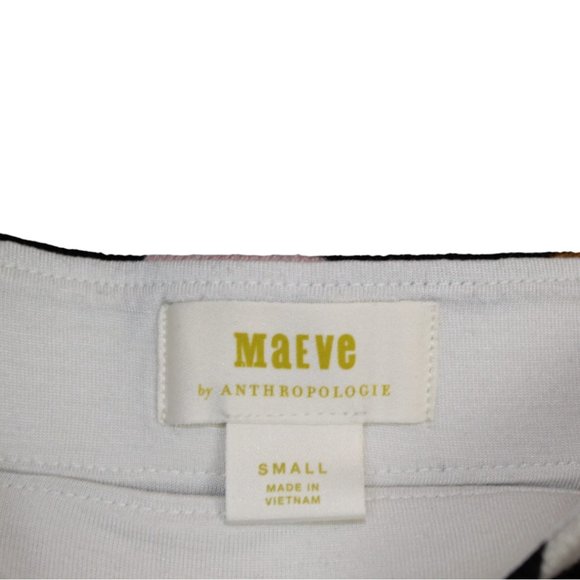 Maeve Anthropologie Small Tanya Geometric Abstract Midi Knit Skirt Pullon Womens - Picture 14 of 15